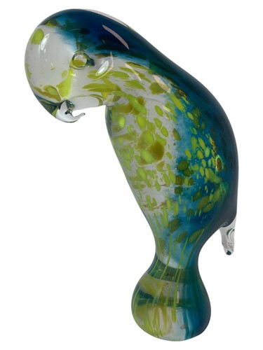 Wedgwood glass crystal parrot - crystal,