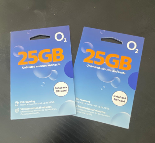 25gb databank sim - sim, payg