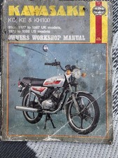 Kawasaki KE100 KH100 KC100 (75-90) Haynes Shop Manual Repair KH KE KC 100 .1371