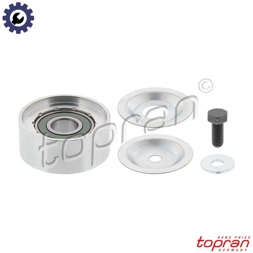 Deflectionguide pulley vribbed - pulley,