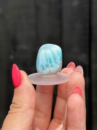Larimar aaa grade tumbled - grade,