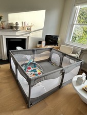 Large baby playpen portable - large,