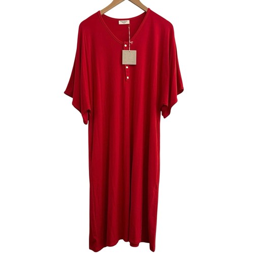 Dwell slumber red kaftan - red,