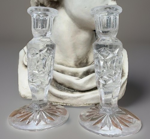 Unusual vintage hand cut pair - unusual,
