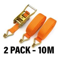 2X HEAVY DUTY RATCHET TIE DOWN