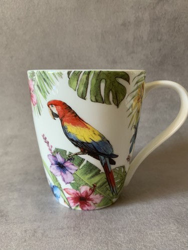 Queens reignforest parrot mug - reignforest,