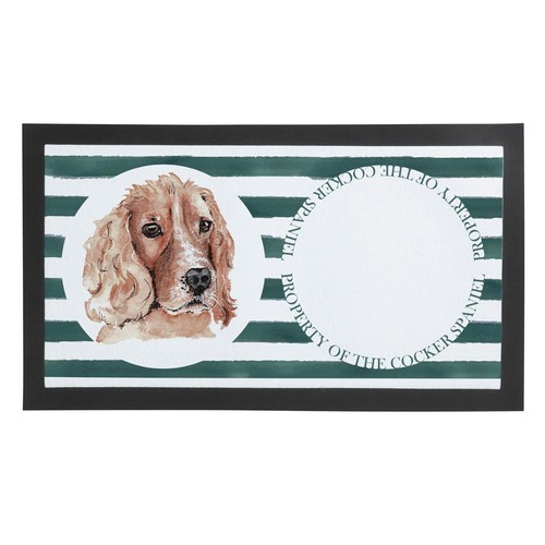 Cocker spaniel pet - cocker, bowl