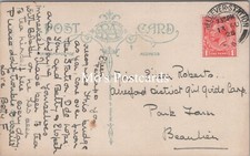 Genealogy Postcard -Roberts, Alresford District Girl Guide Camp, Beaulieu GL3168