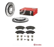 FOR PEUGEOT 208 ALLURE 1.2 Pure Tech Front Brembo Brake Discs & Pads Set 266 mm