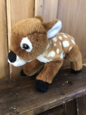Keel Toys FAWN baby deer bambi cute cuddly plush soft toy British wild life