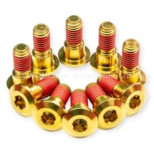 10x Gold Titanium Front Disc