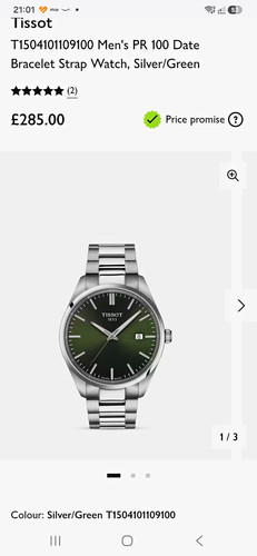 Tissot 100 40mm quartz - 100,