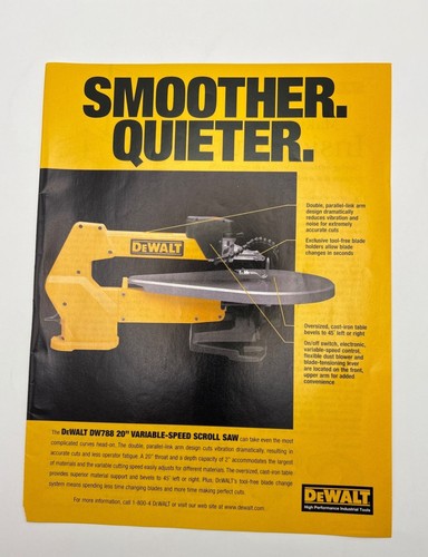 Dewalt scroll saw - dewalt, vintage
