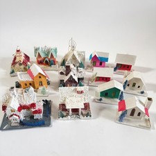 13 Vintage Putz Houses Kurt
