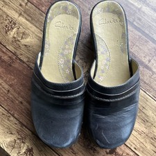 Clarks Clogs Mules Deep Purple