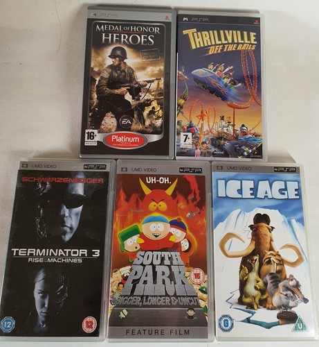 Psp umd game - 5, movie