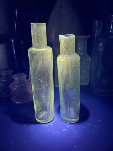 Pair antique victorian uv - pair,