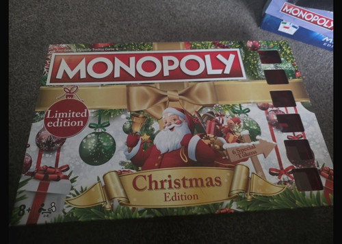 Hasbro monopoly christmas - monopoly,