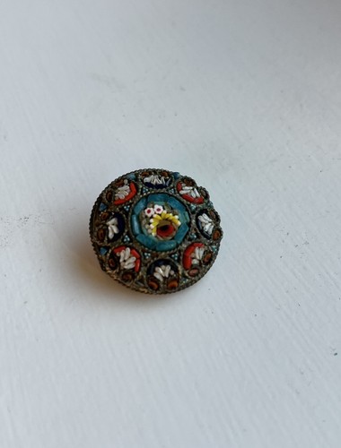 Micro mosaic glass floral - glass,