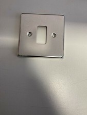 VOLEX 1 GANG FLUSH PLATE