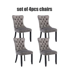 Kitchen Velvet Dining Chair