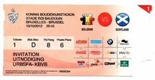Ticket Belgium - Scotland