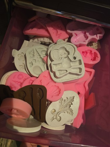 Silicone moulds bundle - moulds, cake