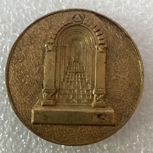 American masonic coin token - american,