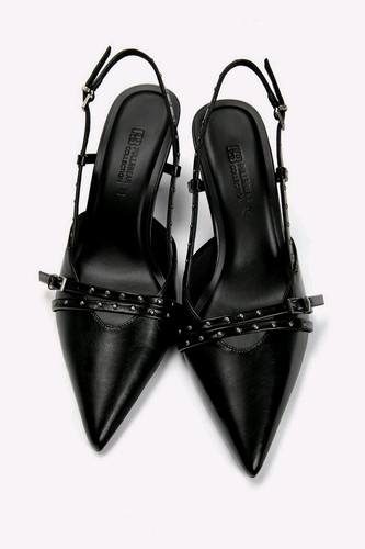Pull bear ladies black sling - &,