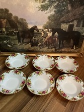 6 x Royal Albert Old Country