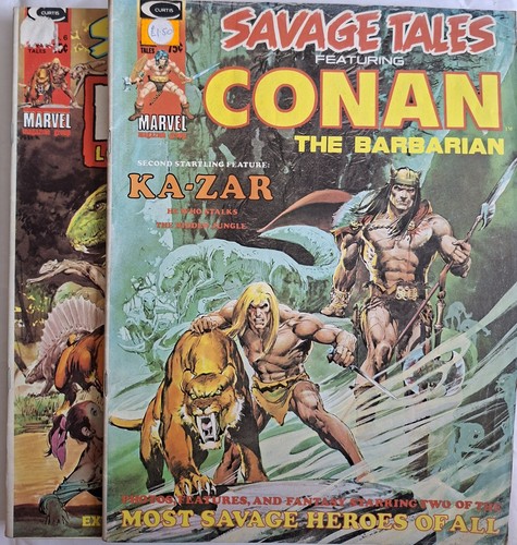 Savage tales lot vg - savage, (4.0)
