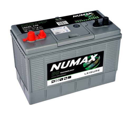 12v 105ah numax dc31mf - 105ah,