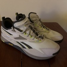 Reebok Mens Nano X3 Adventure 100033527 White/Grout  Running Sneakers Size 11