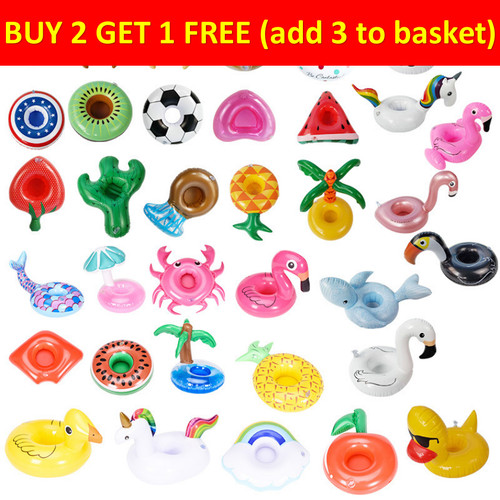 Inflatable floating drink - 3x,