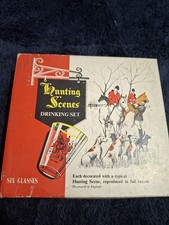 Hunting Scenes Vintage Antique