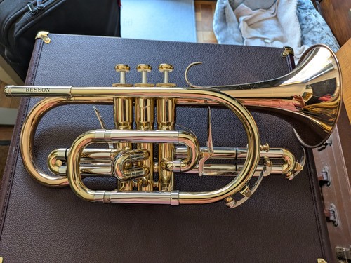 Besson 928 in case - besson,