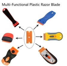 20 pcs Plastic Razor Scraper
