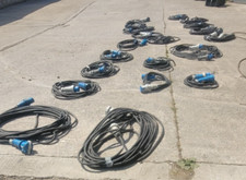 63 amp 230v (1phase  3core 10mm) cable with plugs and sockets (25m,10m,5m)  HO7