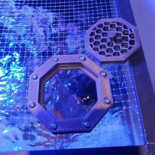  aquarium net guard fish food portal for marine/tropical fish