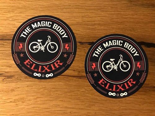 Bike stickers ebike - 2x, bicycle