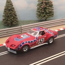 Scalextric 1:32 Car - C2502 Chevrolet Corvette L-88 #57 *LIGHTS* #Q