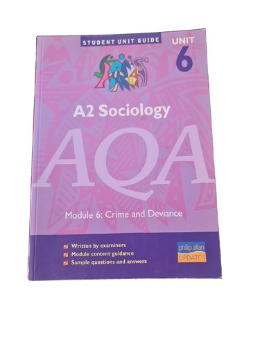 Sociology aqa module 6 - a2,