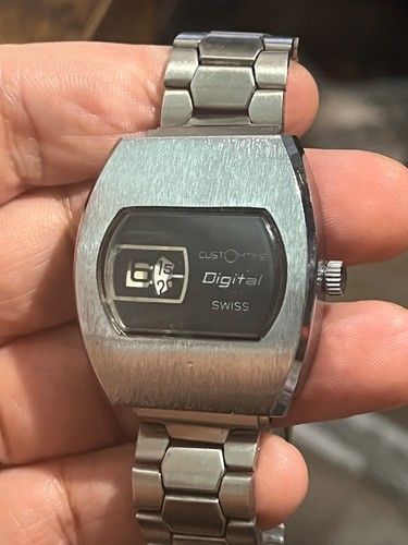Vtg customtime digital swiss - digital,