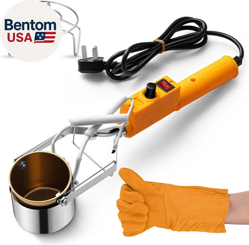 Metal melting kit for fishing - melting,