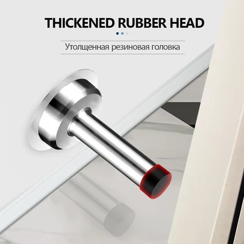 Stainless steel rubber door - steel,