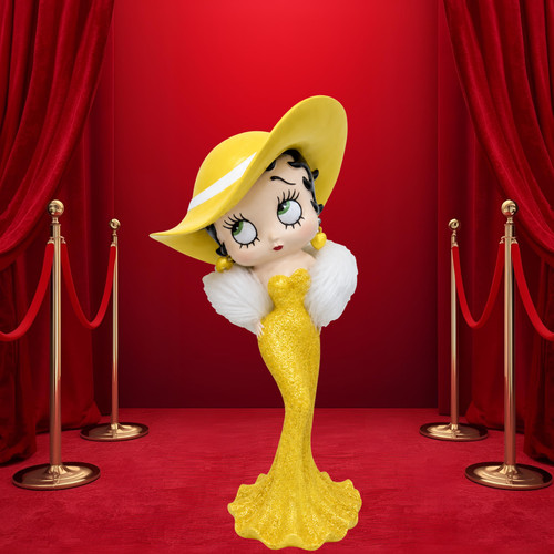 Betty boop madam yellow - boop, dress