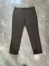 Skopes Men's Tailored Fit Trousers Wool W38 Leg 30 Beige New Wool Polyester