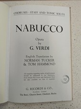 Verdi: Nabucco: Vocal Music