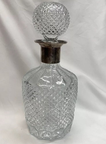 Diamond cut glass barware - diamond,