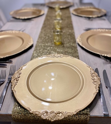 Designer ornate gold - 6x,